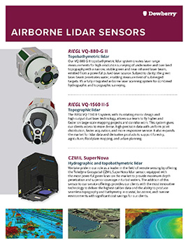 Airborne Lidar Sensors
