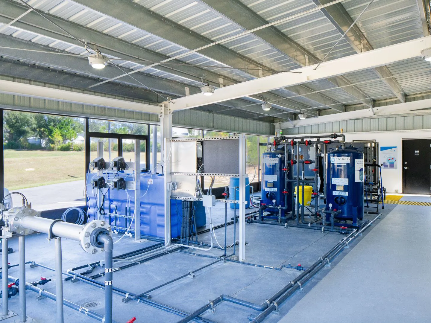 The Cherry Hill Water Production Facility was a master-planned project meant to increase Polk County’s water supply and provide an opportunity to investigate direct potable reuse as a future water supply option